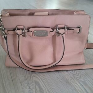 Pink Leather Michael Kors Handbag